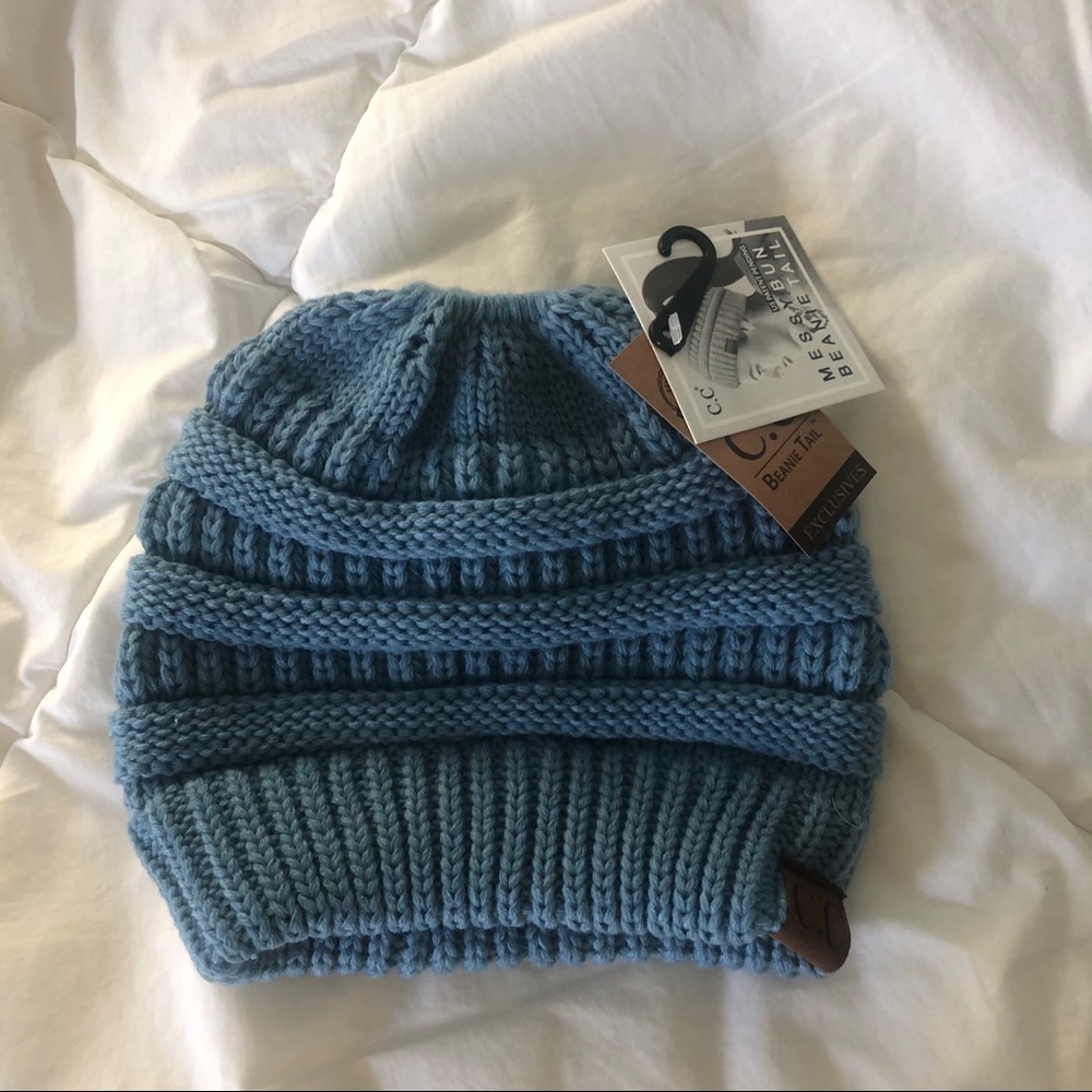 C.C. Blue Beanie Tail